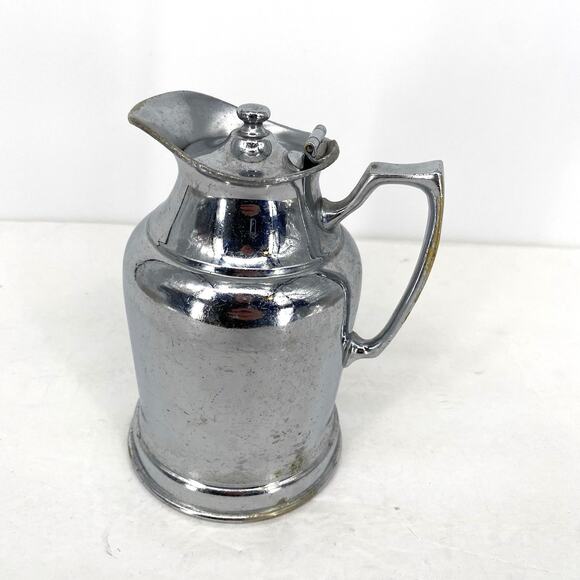 wearbrite Other - Vintage Wear Brite Chrome Creamer Pitcher MCM Milk Jug 6.5"